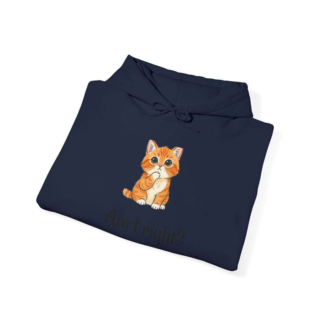 Cute Kitten Graphic Hoodie