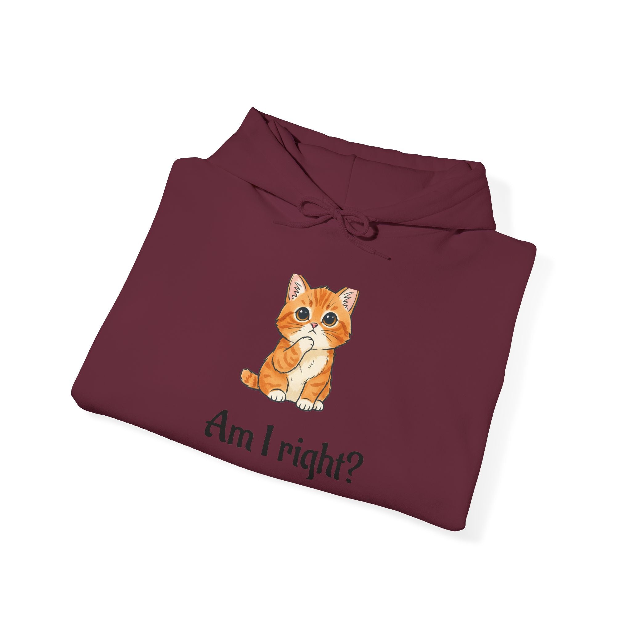 Cute Kitten Graphic Hoodie