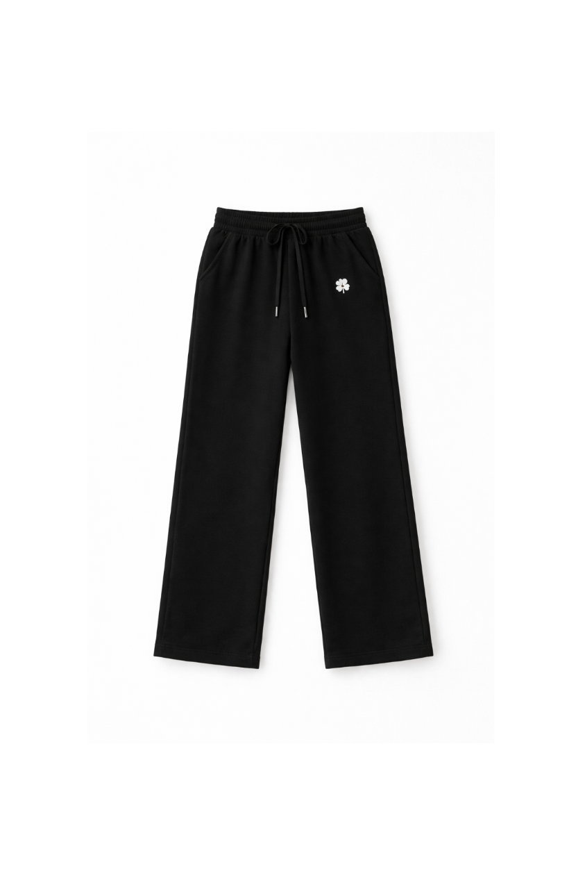 Women’s Cotton Wide-Leg Joggers